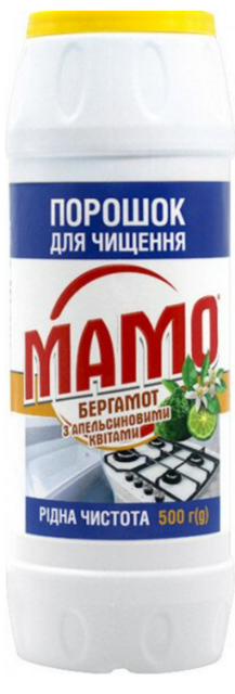 Порошок для чищення MAMO Бергамот із апельсиновими квітами, 500 г